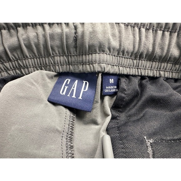 GAP Men’s Pants Gray‎ Elastic Waist Size M - Picture 3 of 6
